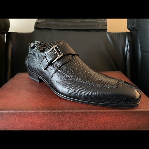 Mezlan Genuine Lizard Loafers - Picture 3 of 8